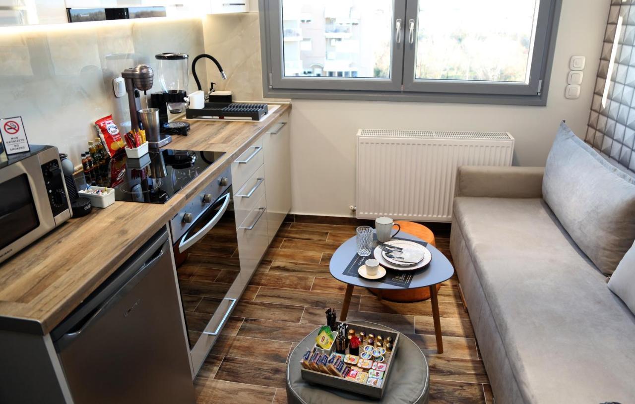 La Larissa Luxury Apartments Dafne Exteriör bild